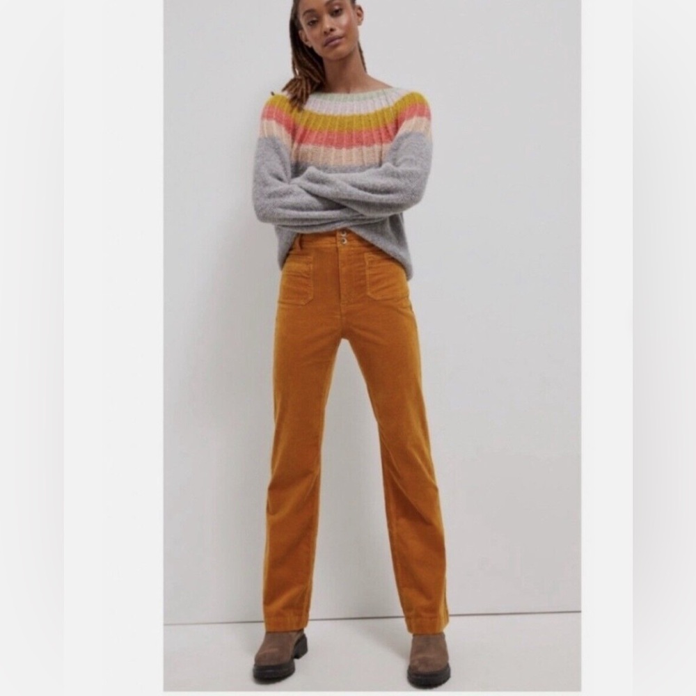 Anthropologie Pilcro High Waist Corduroy Pants 30